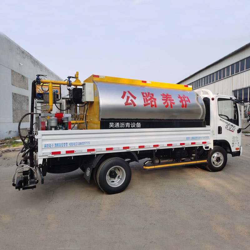 Distribuidor de asfalto inteligente